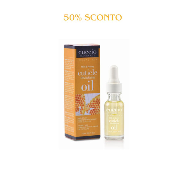 OLIO RIVITALIZZANTE PER CUTICOLE LATTE&MIELE