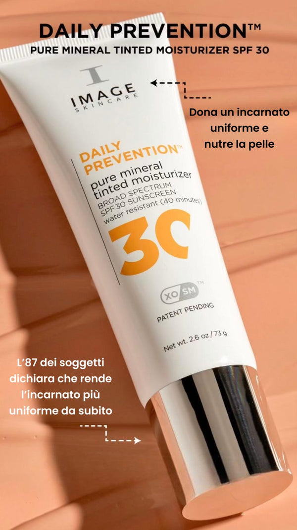 New Daily Prevention pure mineral tinted moisturizer SPF 30